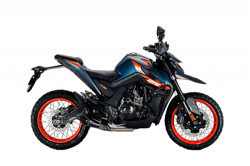 Мотоцикл ZONTES ZT125-U1 Синий/Оранжевый - alexmotorsspb.ru