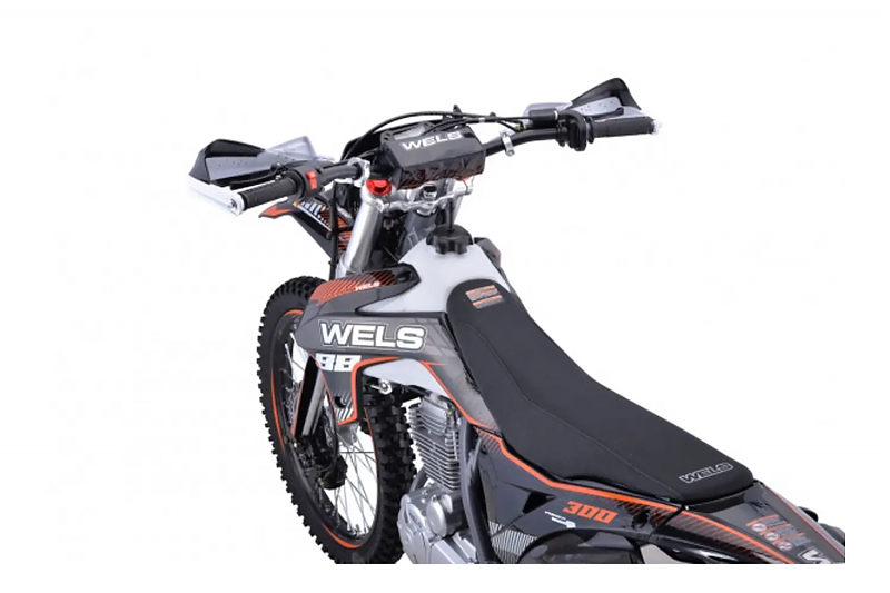 Кроссовый мотоцикл WELS PR300 Оранжевый - alexmotorsspb.ru