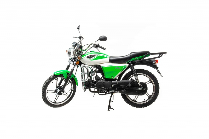Мотоцикл Motoland  Альфа RX 125 зеленый - alexmotorsspb.ru