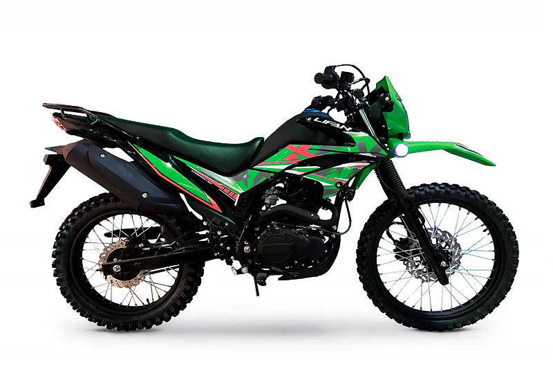 Мотоцикл LIFAN LF250GY-4D черно-зеленый - alexmotorsspb.ru